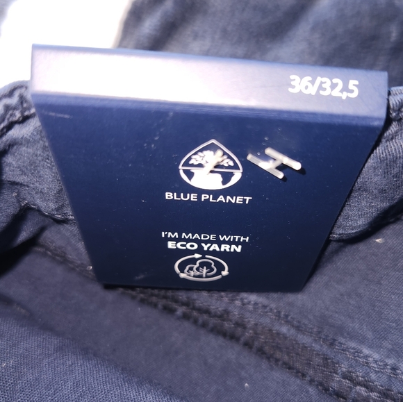 Nwt american heritage mens‎ navy blue leon slim fit pants size 36 x 32.5 - Picture 5 of 7